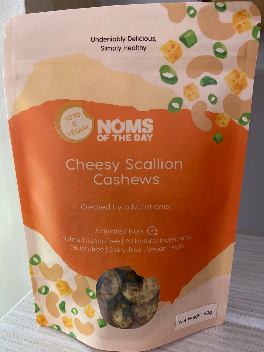 Cheesy Scallion Cashews